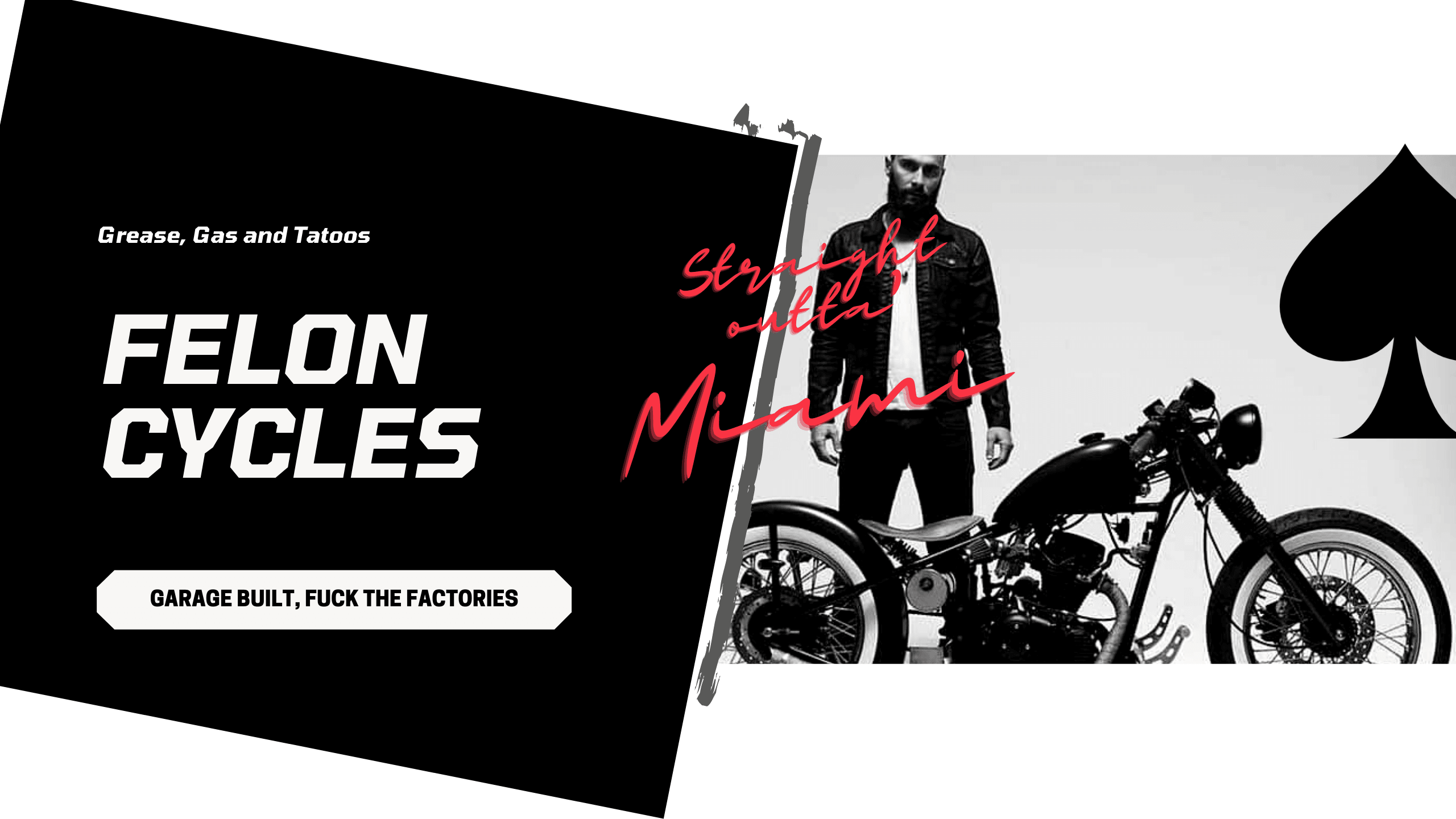Felon Cycles / campaign creative