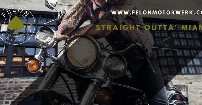 Felon Motorwerk motorcycle brand creative