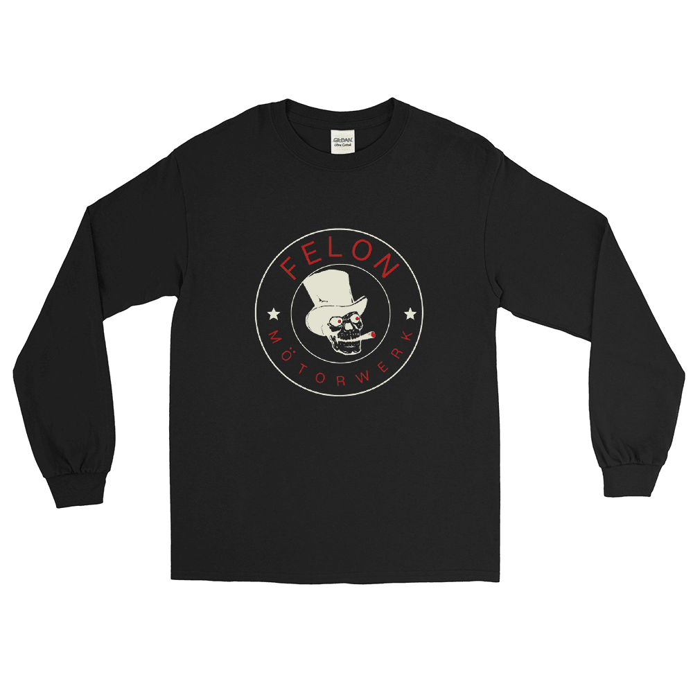 Skull emblem / long sleeve