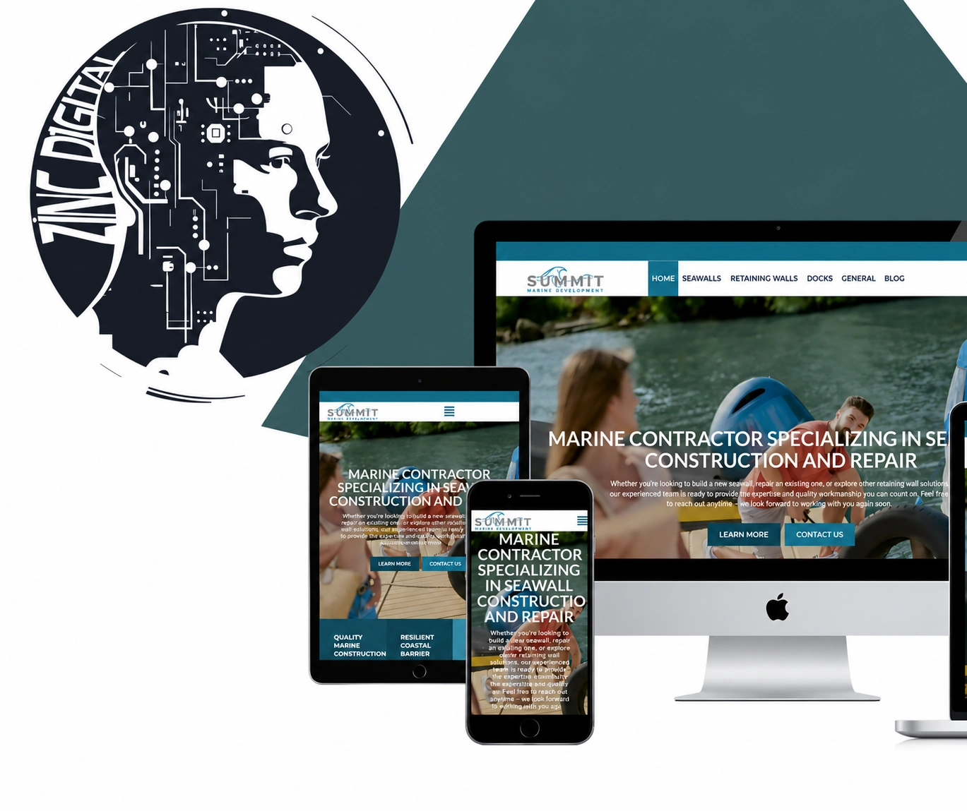Summit Marine Development — Website presentation