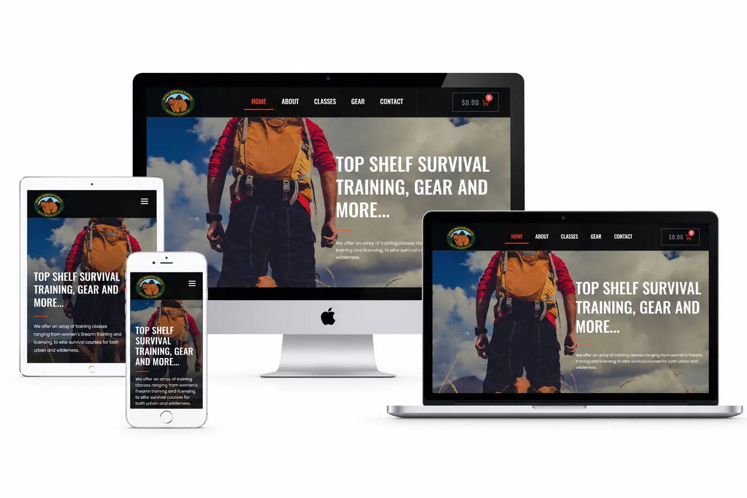 Smoky Mountain Survival — Website